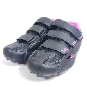 Tommaso Pista 100 Cycling Shoes Women's Size 8 Black